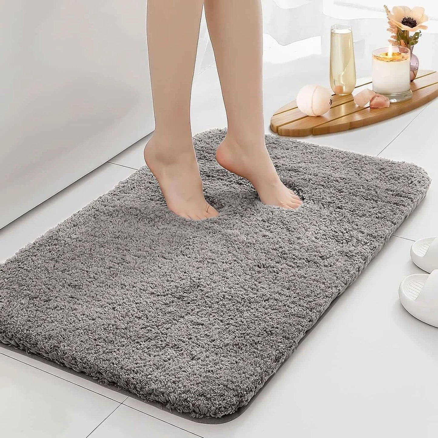 Soft, Safe, and Stylish – The Ultimate Bathroom Mat! - Homelune LTD home essentials and decor!