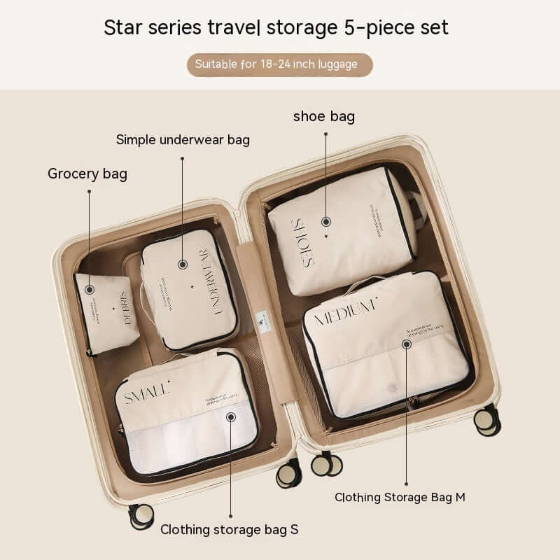 The Ultimate Travel Storage Bag Set for Effortless Organization! - Homelune LTD home essentials and decor!