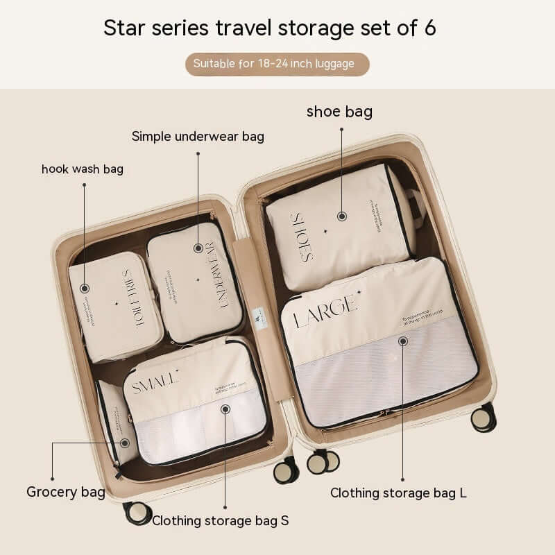 The Ultimate Travel Storage Bag Set for Effortless Organization! - Homelune LTD home essentials and decor!
