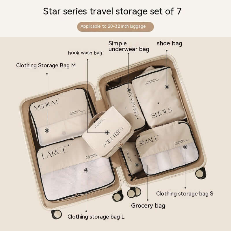 The Ultimate Travel Storage Bag Set for Effortless Organization! - Homelune LTD home essentials and decor!