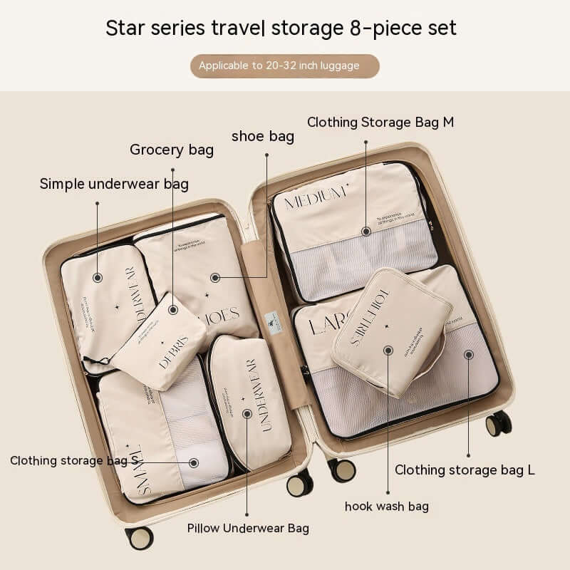 The Ultimate Travel Storage Bag Set for Effortless Organization! - Homelune LTD home essentials and decor!