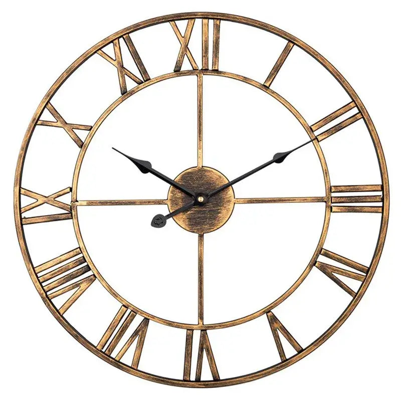 Timeless Elegance with Our Antique-Inspired 3D Roman Wall Clock - Homelune LTD home essentials and decor!