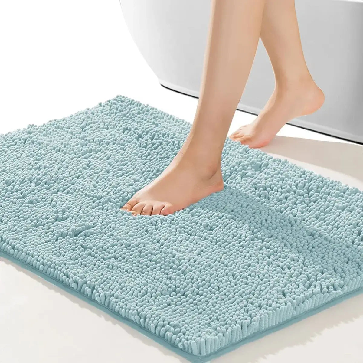 Transform Your Bathroom with Our Luxurious Non-Slip Chenille Bath Mat! - Homelune LTD home essentials and decor!