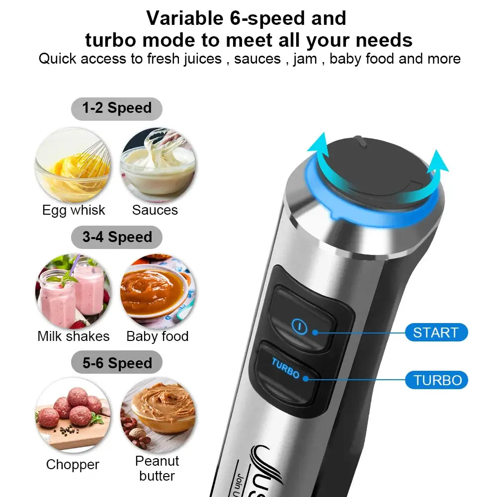 Transform Your Cooking with Our Electric Stick Hand Blender! - Homelune LTD home essentials and decor!