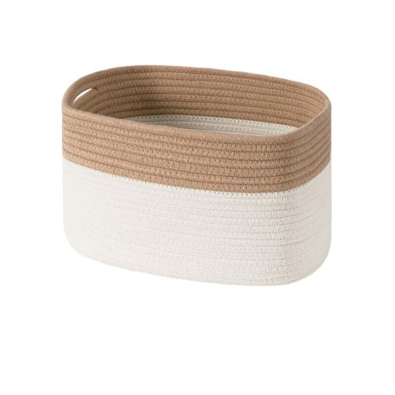 Versatile Cotton Rope Storage Basket – Perfect for Snacks, Sundries - Homelune LTD home essentials and decor!