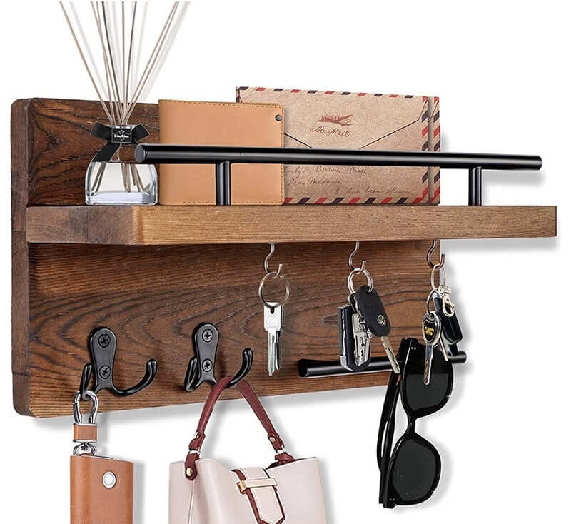 Wall-mounted Wooden Wall Shelf - Homelune LTD home essentials and decor!