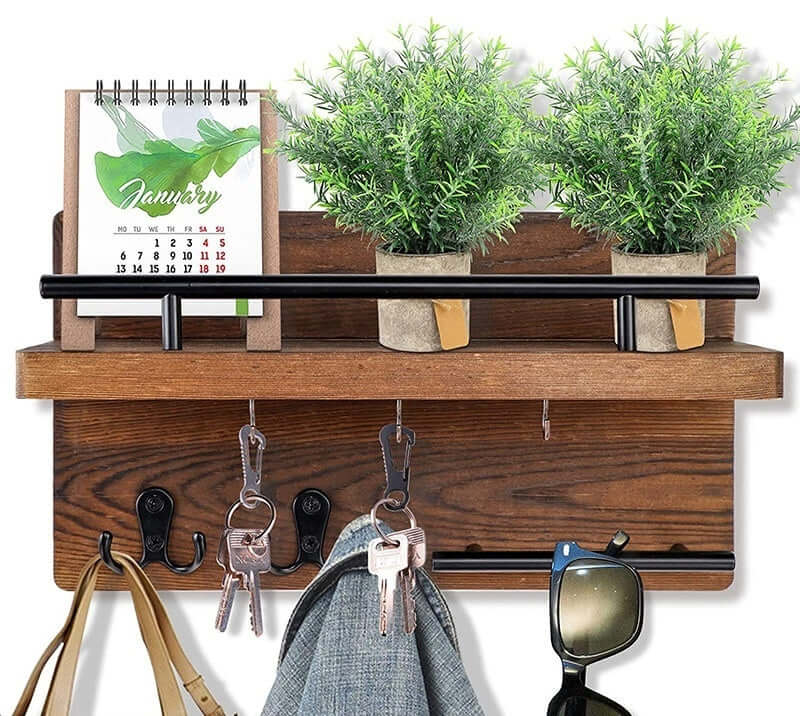 Wall-mounted Wooden Wall Shelf - Homelune LTD home essentials and decor!