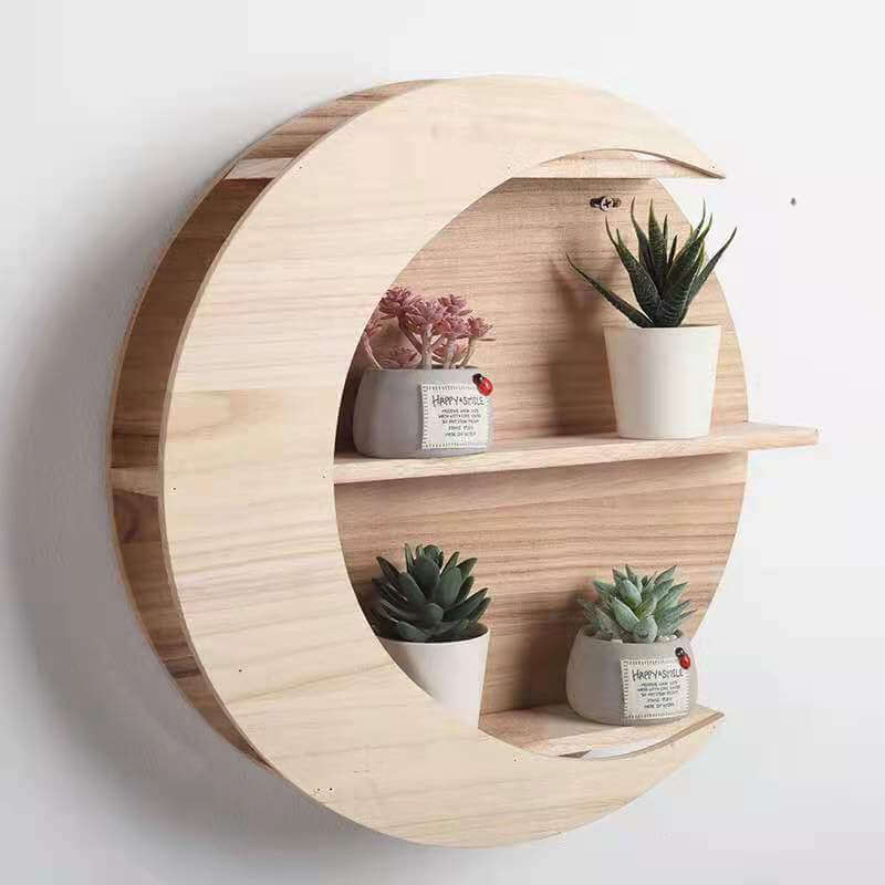 Wooden Wall Shelf Wall-mounted - Homelune LTD home essentials and decor!