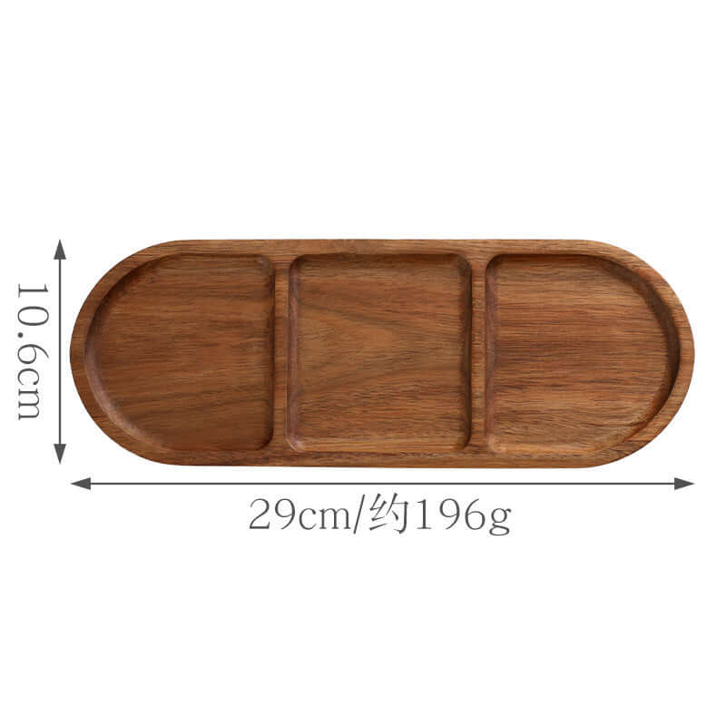 Acacia Wood Pallet High-end Plate - Homelune LTD home essentials and decor!