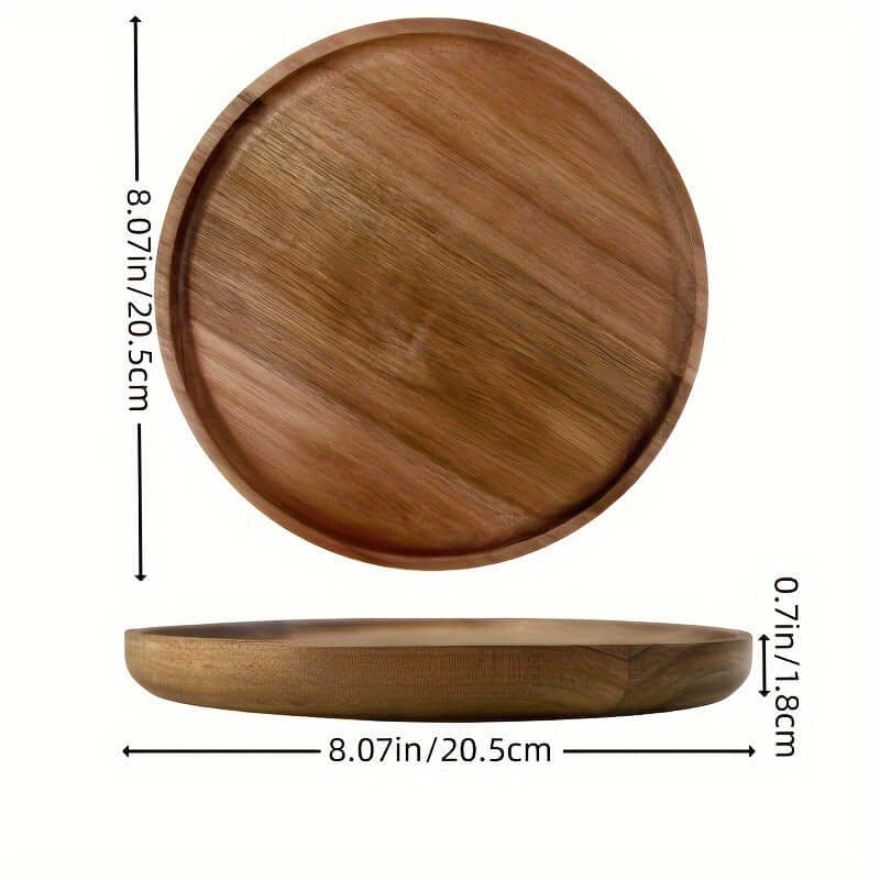 Acacia Wood Pallet High-end Plate - Homelune LTD home essentials and decor!
