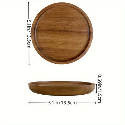 Acacia Wood Pallet High-end Plate - Homelune LTD home essentials and decor!