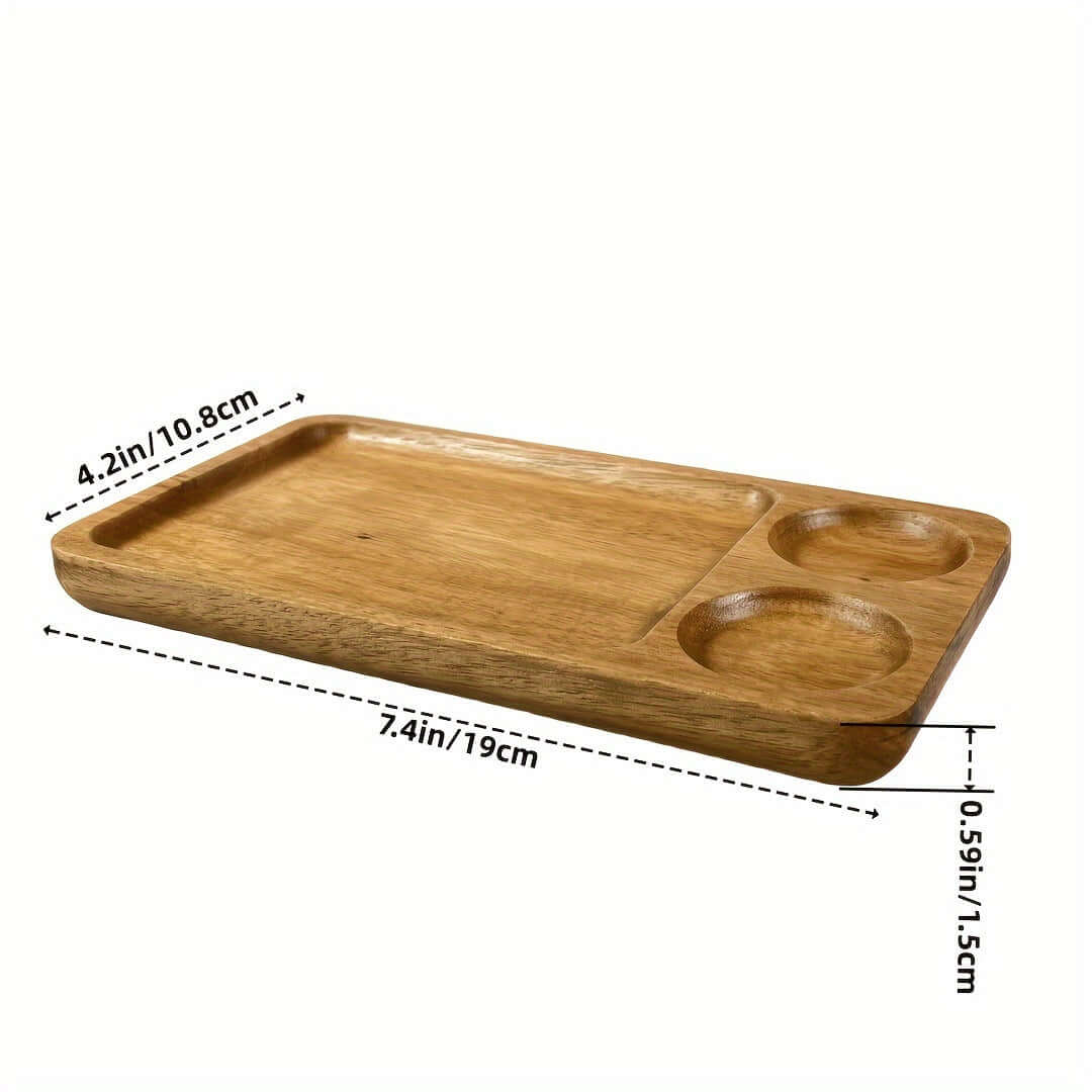 Acacia Wood Pallet High-end Plate - Homelune LTD home essentials and decor!