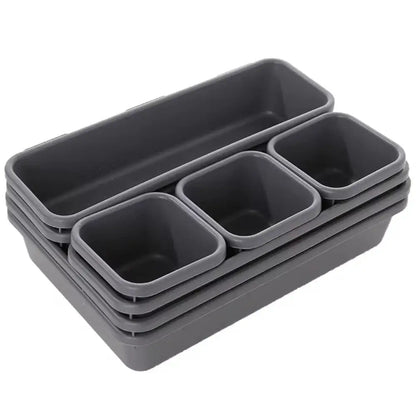 Achieve Perfect Organization with Our 8pcs Adjustable Drawer Organizer Box Trays! - Homelune LTD home essentials and decor!