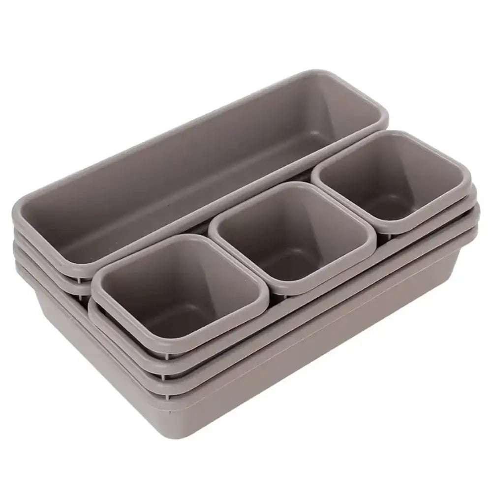 Achieve Perfect Organization with Our 8pcs Adjustable Drawer Organizer Box Trays! - Homelune LTD home essentials and decor!