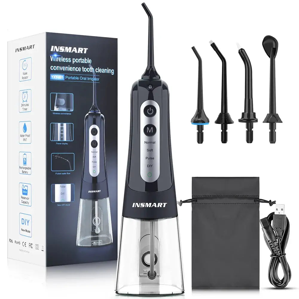 Achieve a Cleaner, Healthier Smile with the Oral Irrigator - Homelune LTD home essentials and decor!