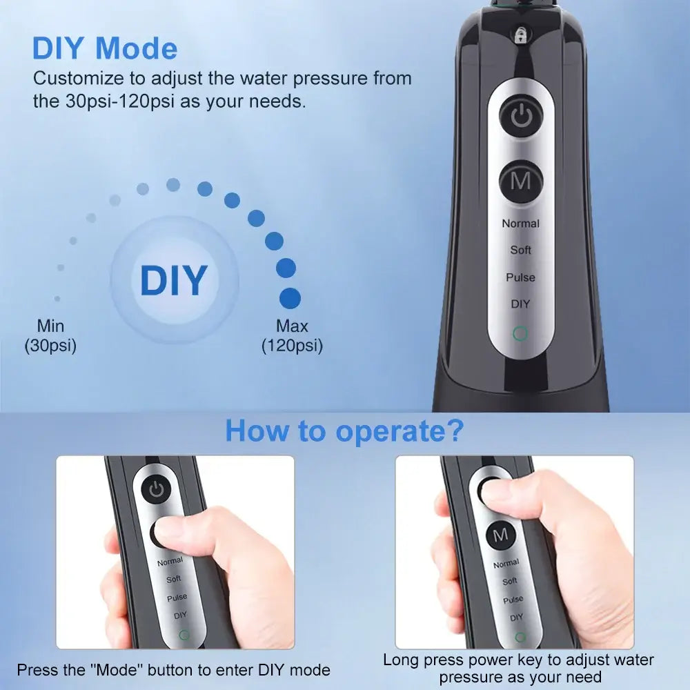 Achieve a Cleaner, Healthier Smile with the Oral Irrigator - Homelune LTD home essentials and decor!