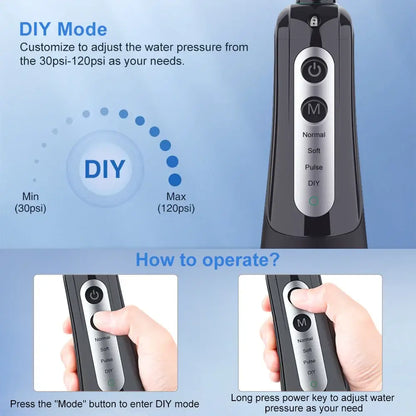 Achieve a Cleaner, Healthier Smile with the Oral Irrigator - Homelune LTD home essentials and decor!
