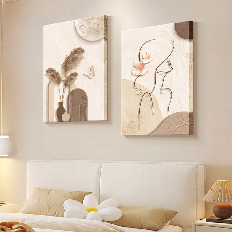 Add Elegance and Simplicity with Our Abstract Line Art Wall Mural! - Homelune LTD home essentials and decor!