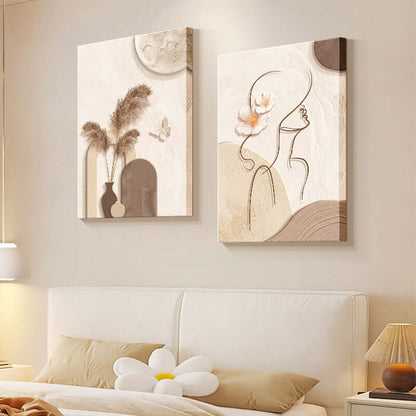 Add Elegance and Simplicity with Our Abstract Line Art Wall Mural! - Homelune LTD home essentials and decor!