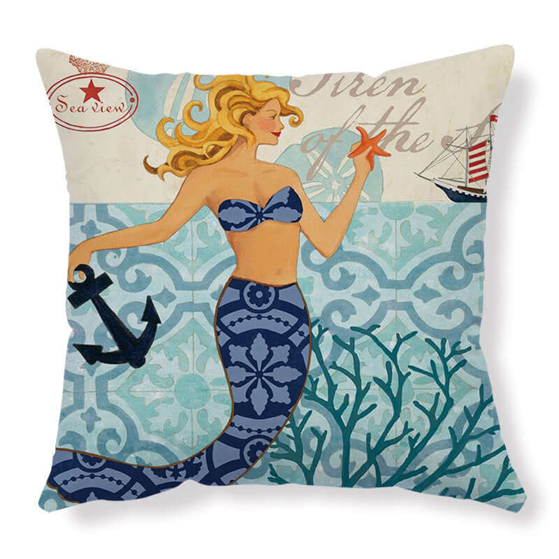 Add a Touch of Coastal Charm with Sea Turtle Printed Cushion Covers - Homelune LTD home essentials and decor!