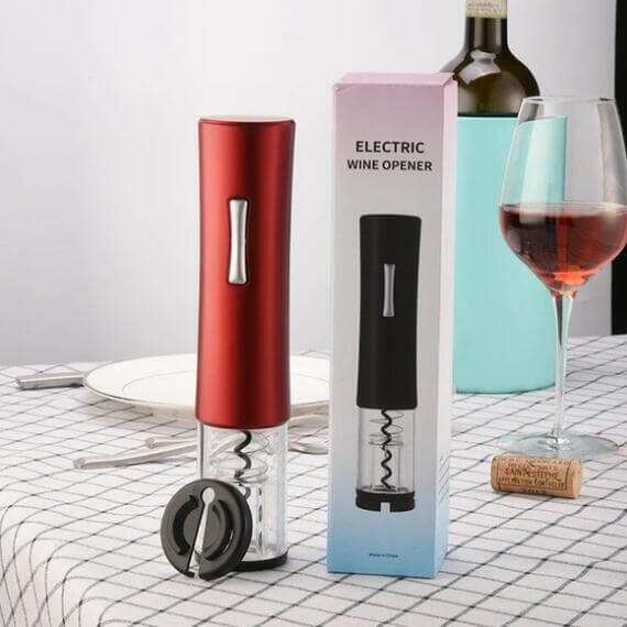 Automatic Electric Wine Opener – Effortless Corkscrew with Foil Cutter & Opener Kit - Homelune LTD home essentials and decor!