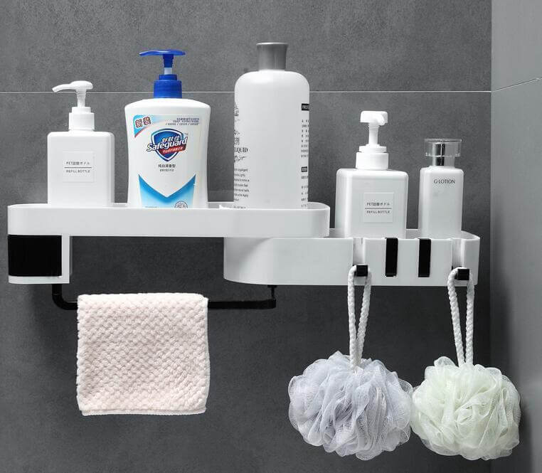 Bathroom Corner Shelf – Space Saving Corner Organizer - Homelune LTD home essentials and decor!