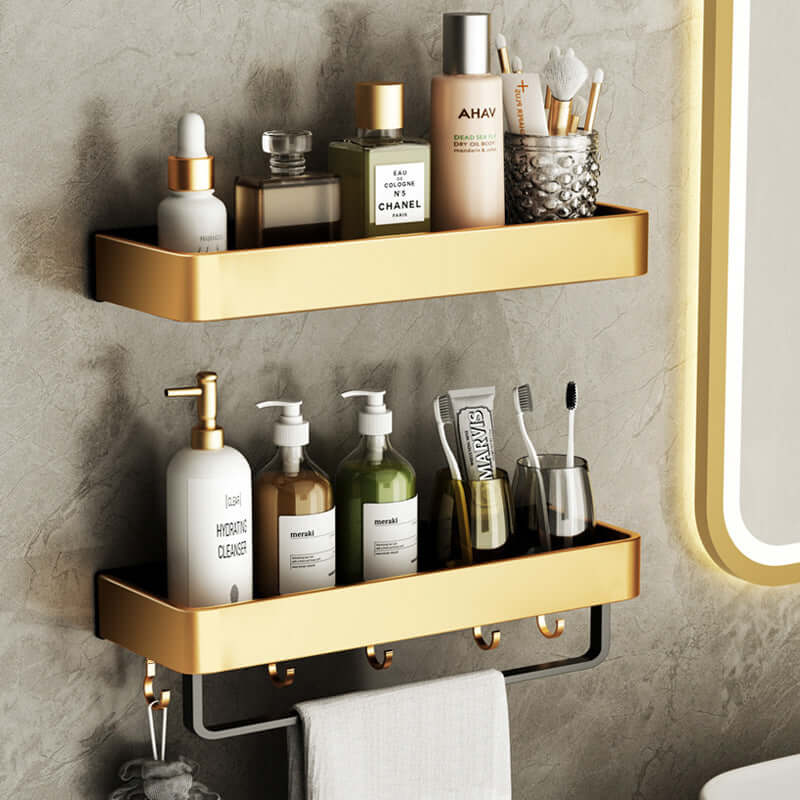 Bathroom Perforated Towel Storage Rack - Homelune LTD home essentials and decor!