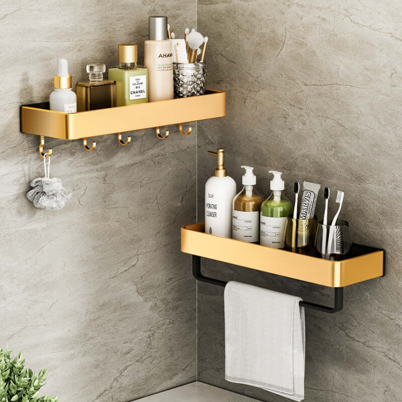 Bathroom Perforated Towel Storage Rack - Homelune LTD home essentials and decor!