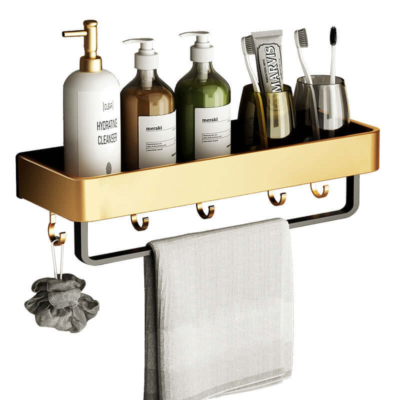 Bathroom Perforated Towel Storage Rack - Homelune LTD home essentials and decor!