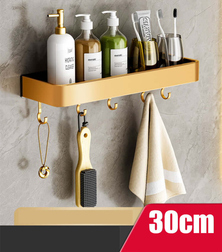 Bathroom Perforated Towel Storage Rack - Homelune LTD home essentials and decor!