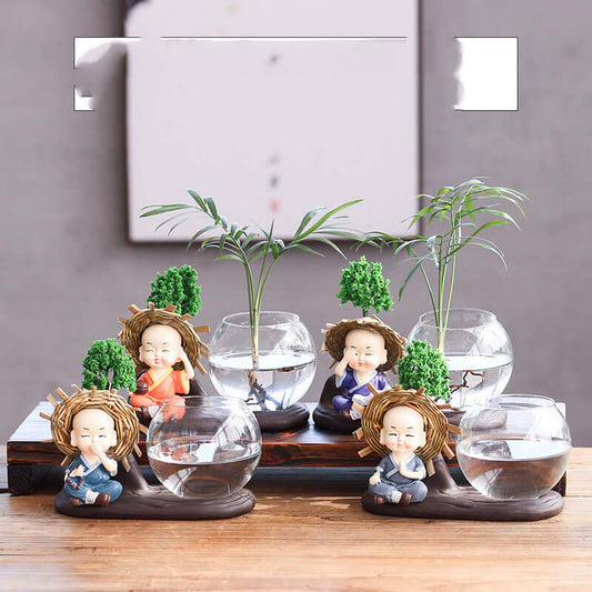 Brighten Your Home with Clear Glass Flower Pots and Vases - Homelune LTD home essentials and decor!