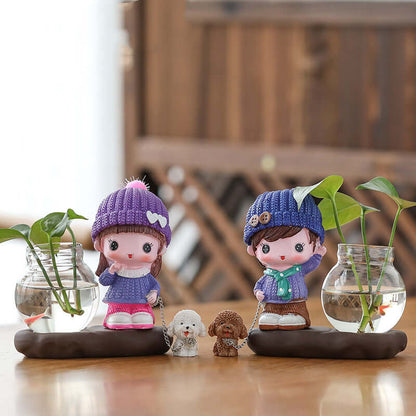 Brighten Your Home with Clear Glass Flower Pots and Vases - Homelune LTD home essentials and decor!