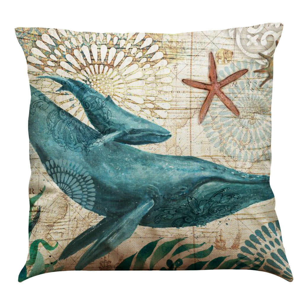 Bring Coastal Vibes Home with Sea Turtle Printed Cushion Covers - Homelune LTD home essentials and decor!