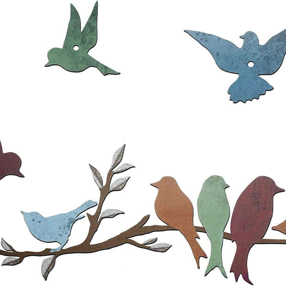Bring Serenity to Your Space with Our Bird Wall-Mounted Art Piece! - Homelune LTD home essentials and decor!