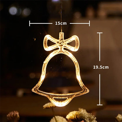 Bring Holiday Cheer with LED Christmas Snowflake & Santa Ornaments Homelune LTD