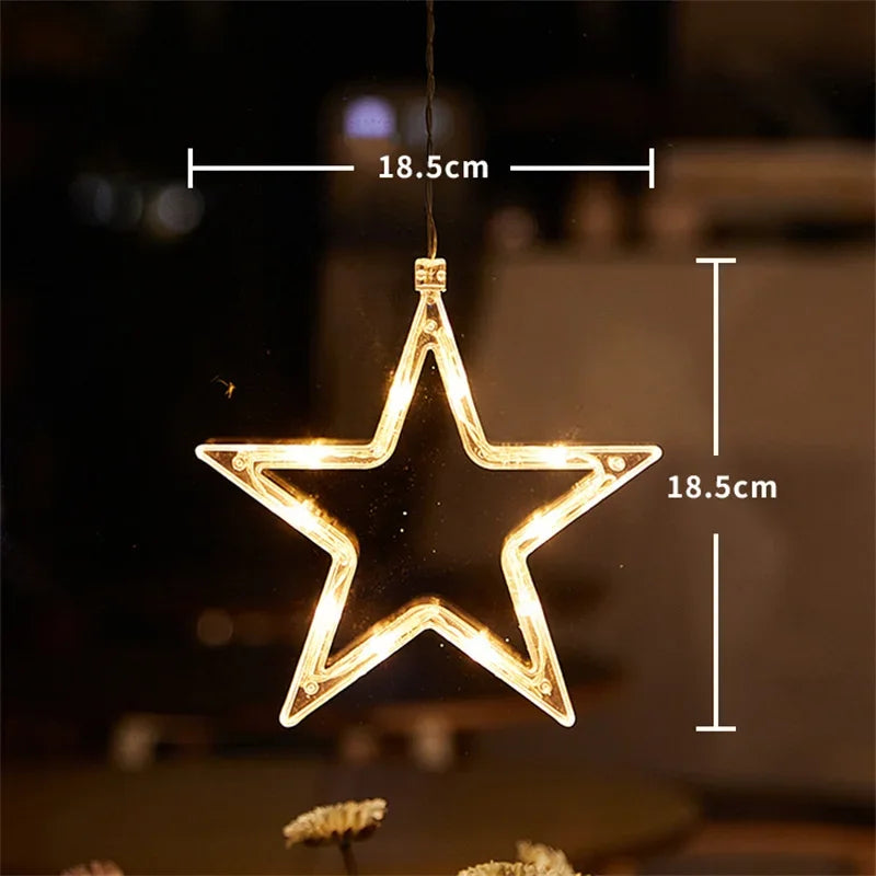 Bring Holiday Cheer with LED Christmas Snowflake & Santa Ornaments Homelune LTD