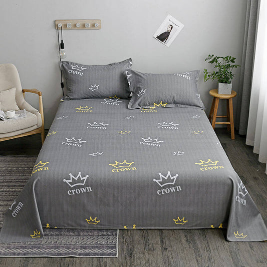 Comfort Meets Style with Washed Cotton Student Hostel Bed Sheets - Homelune LTD home essentials and decor!