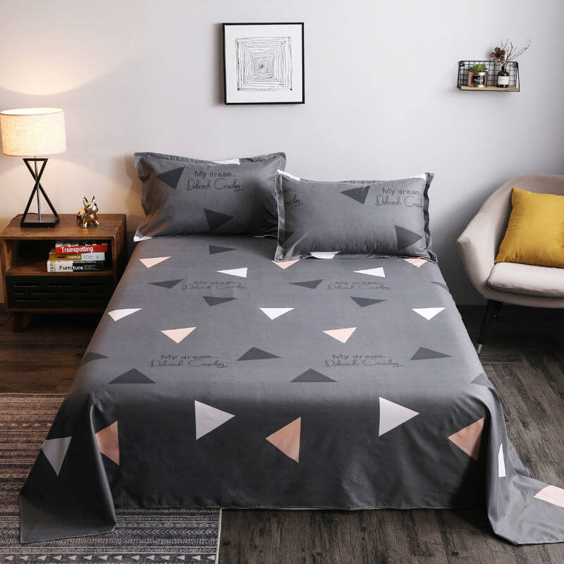 Comfort Meets Style with Washed Cotton Student Hostel Bed Sheets - Homelune LTD home essentials and decor!