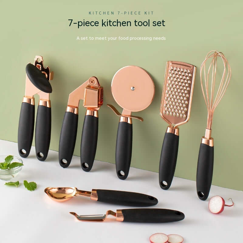 Copper-Plated Kitchen Peeler Set – Elegant & Durable Household Gadget - Homelune LTD home essentials and decor!