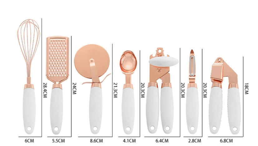 Copper-Plated Kitchen Peeler Set – Elegant & Durable Household Gadget - Homelune LTD home essentials and decor!