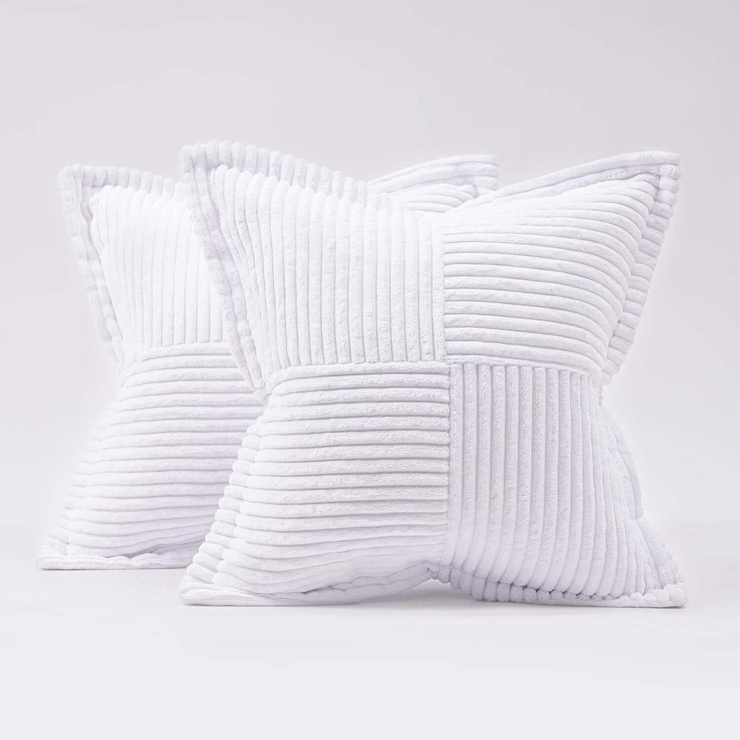 Cozy Up Your Living Space with Corduroy Boho Striped Pillow Covers - Homelune LTD home essentials and decor!