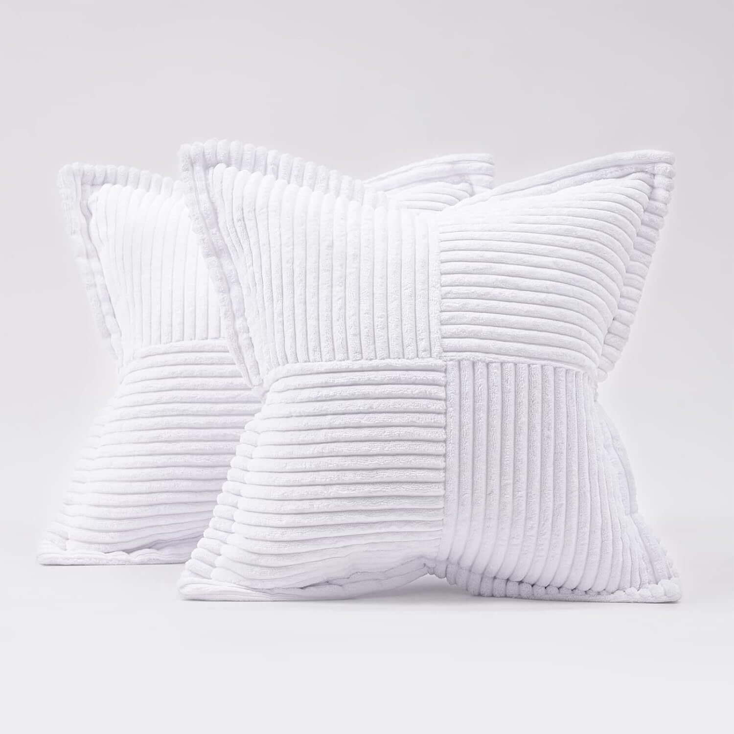 Cozy Up Your Living Space with Corduroy Boho Striped Pillow Covers - Homelune LTD home essentials and decor!
