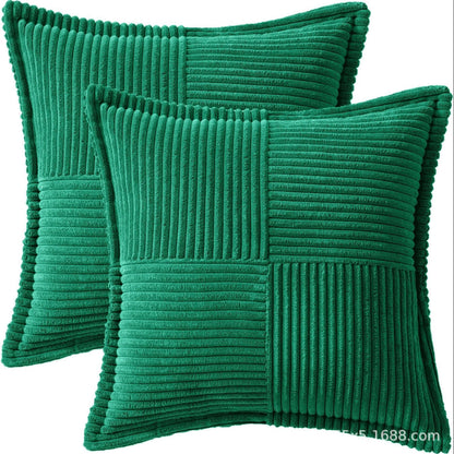 Cozy Up Your Living Space with Corduroy Boho Striped Pillow Covers - Homelune LTD home essentials and decor!