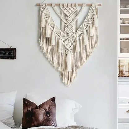Create a Bohemian Paradise with Our Handcrafted Macrame Woven Wall Hanging - Homelune LTD home essentials and decor!
