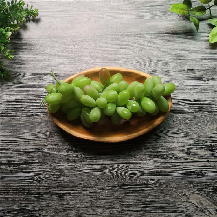 Creative Household Oval Wood Compote Plate - Homelune LTD home essentials and decor!
