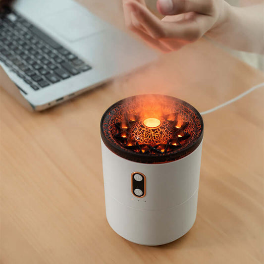 Creative Ultrasonic Essential Oil Humidifier – Volcano & Jellyfish Aromatherapy Diffuser - Homelune LTD home essentials and decor!