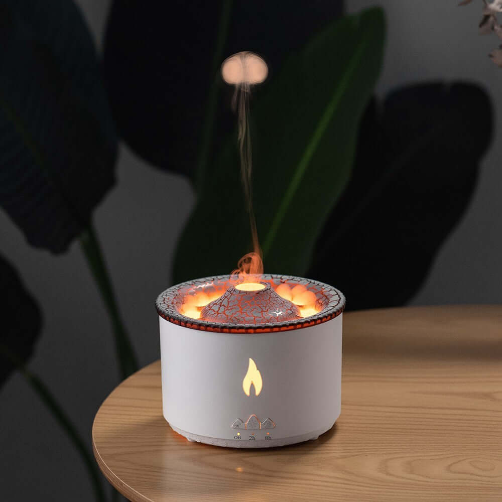 Creative Ultrasonic Essential Oil Humidifier – Volcano & Jellyfish Aromatherapy Diffuser - Homelune LTD home essentials and decor!