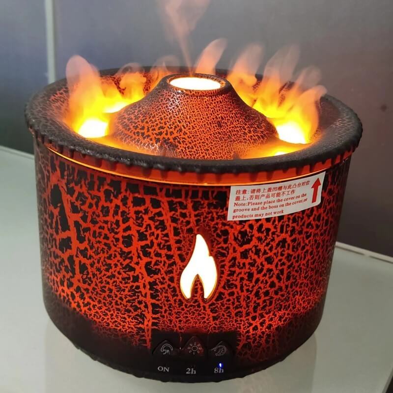 Creative Ultrasonic Essential Oil Humidifier – Volcano & Jellyfish Aromatherapy Diffuser - Homelune LTD home essentials and decor!