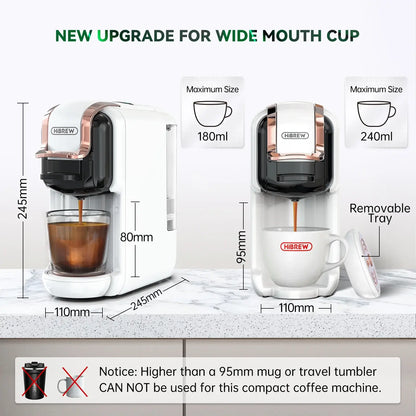 Discover the Ultimate Coffee Experience with Our 5-in-1 Capsule Coffee Machine! - Homelune LTD home essentials and decor!