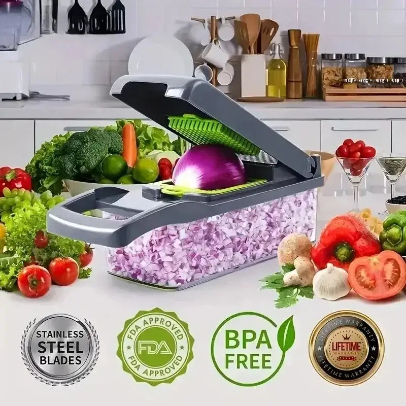 Effortless Meal Prep with Our Vegetable Chopper! - Homelune LTD home essentials and decor!